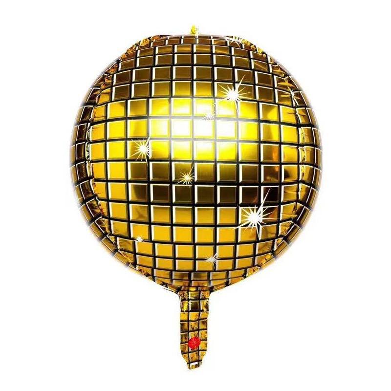 Auksinis disco balionas
