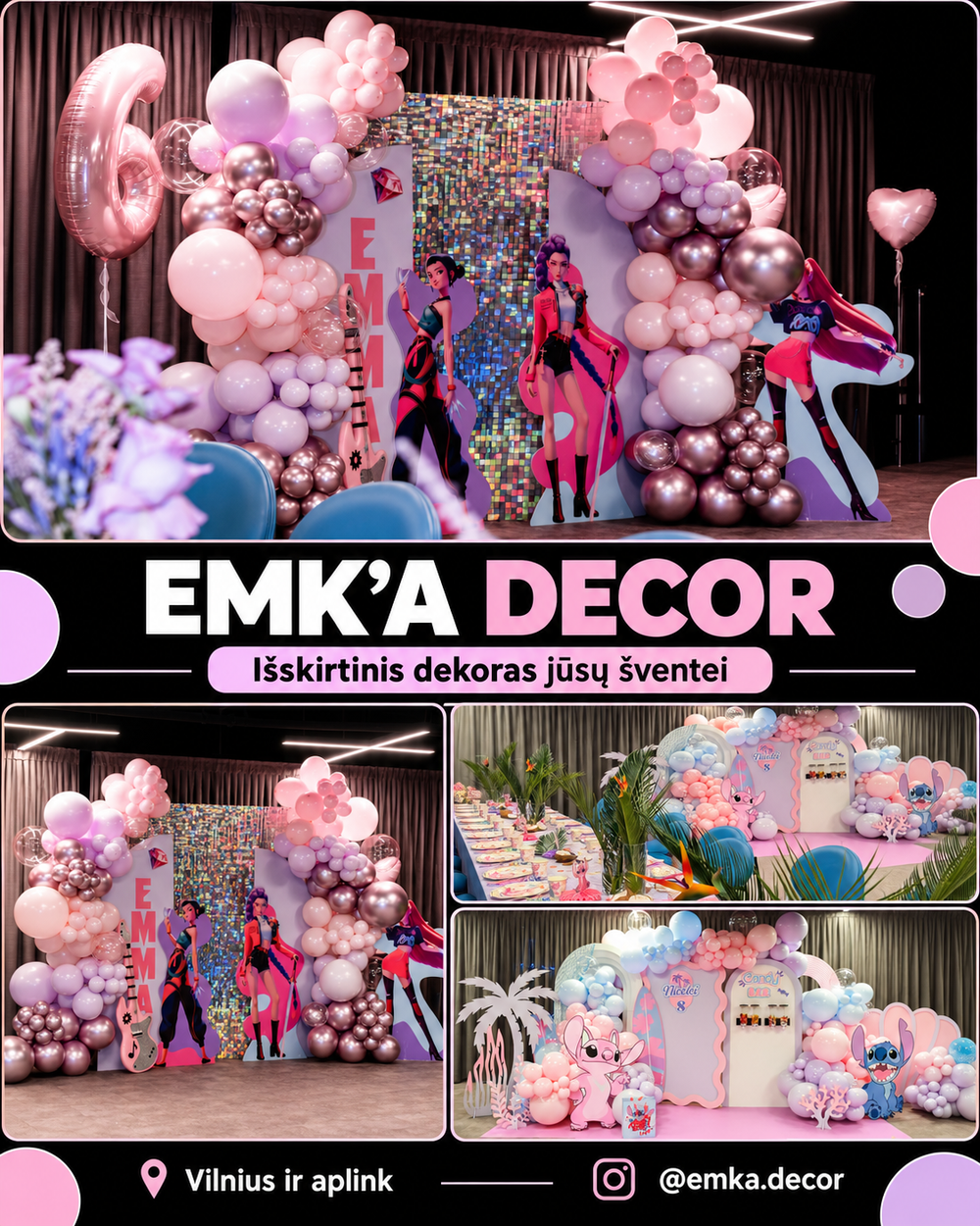 EMK’A Decor – švenčių dekoravimas
